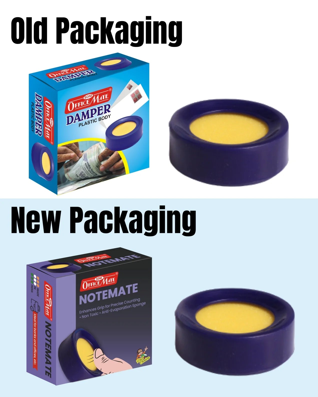 Office Damper Sponge Pads (10pcs) – Quick Moistening