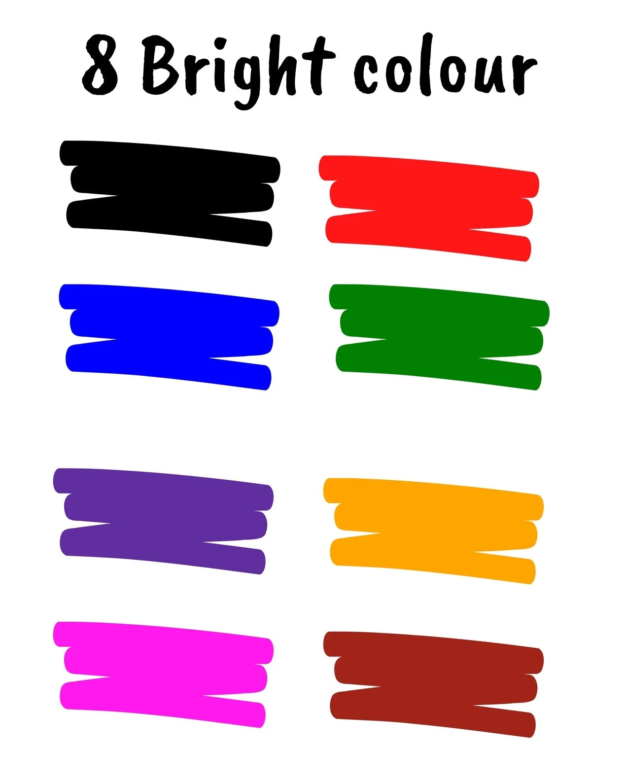 Refillable Whiteboard Markers – Vibrant Colours, Eco-friendly, Easy Wipe