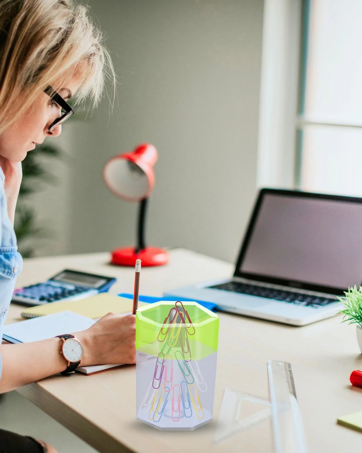 Magnetic Pin & Clip Dispenser (Pack of 5) – Tidy Workspace, Compact Design