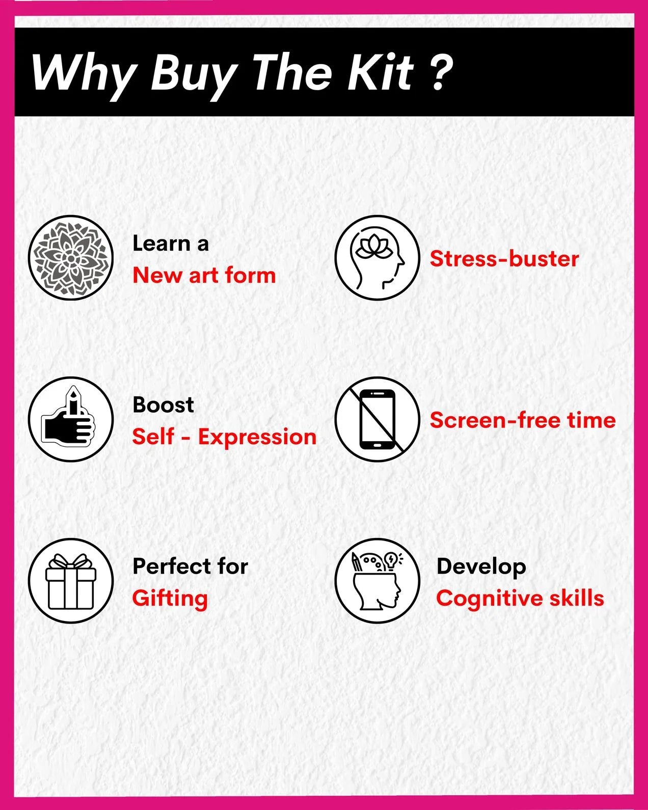 Neon Glass Kit, Bright, Bold Designs for Creative Window Art