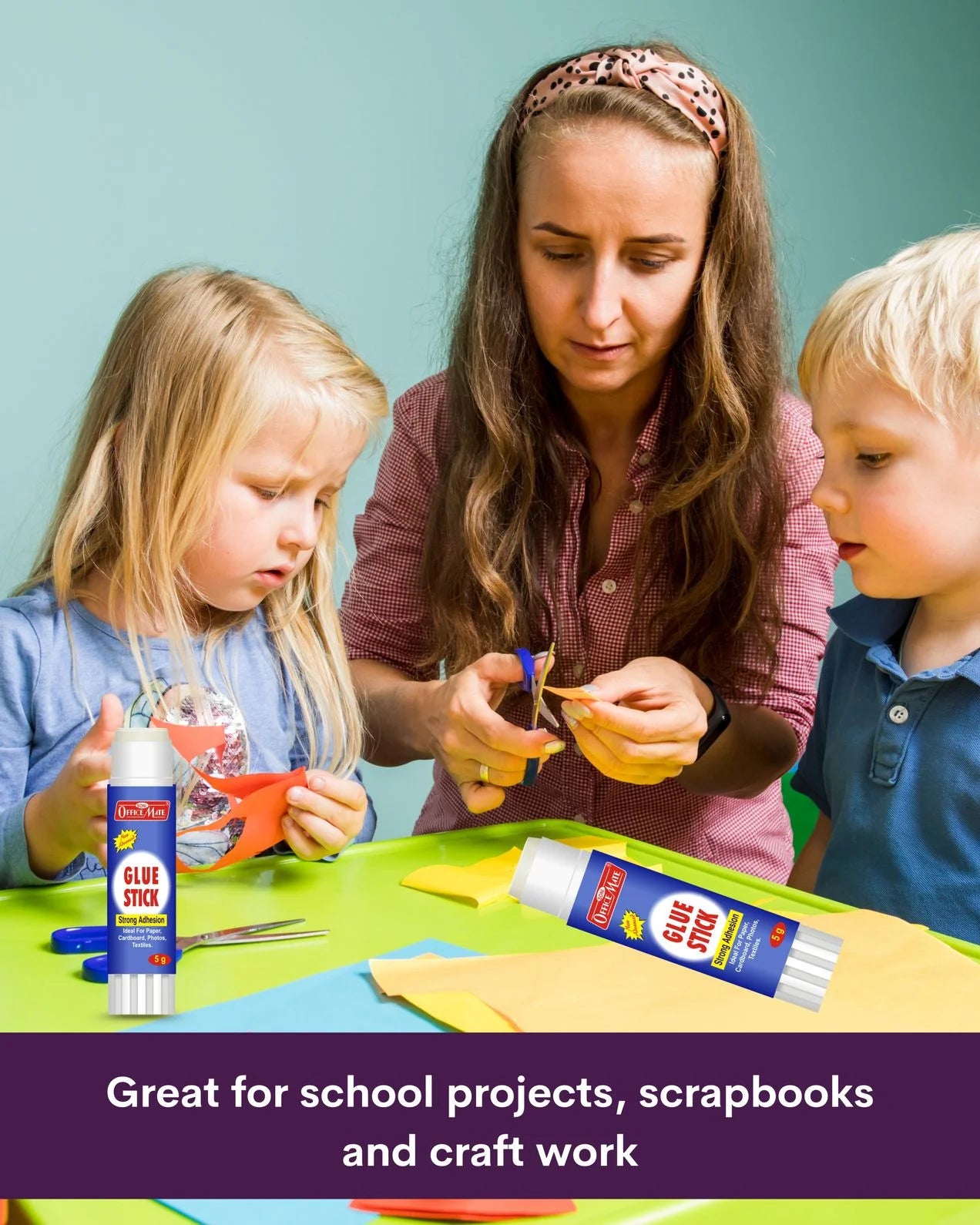 Glue stick – 5gm, (Pack of 30 pcs) Superior Adhesion, Quick-Drying for School, Office, Crafts, and Home Projects