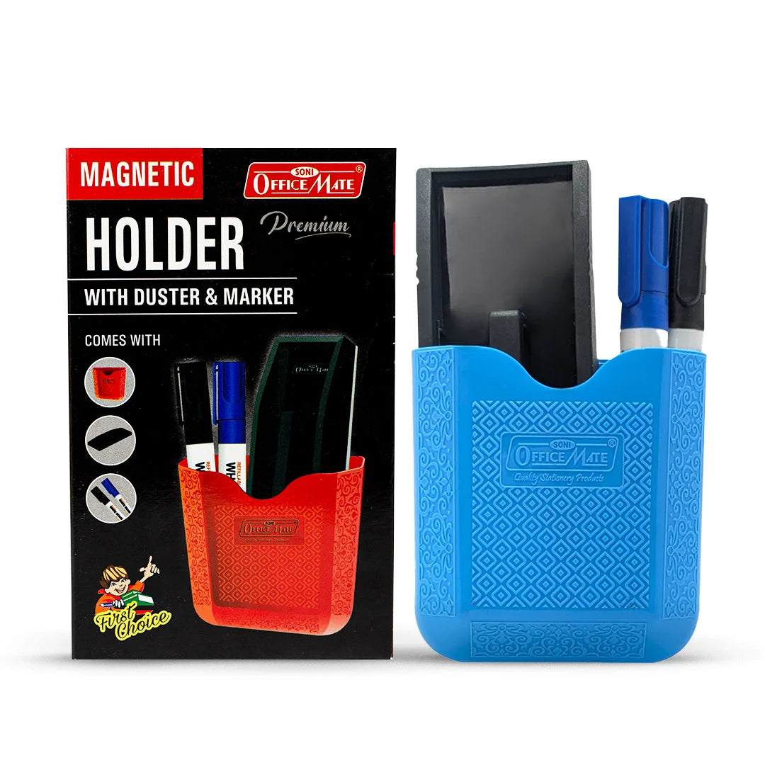 Magnetic Holder with Duster and Markers, Ultimate Convenience, Multipurpose