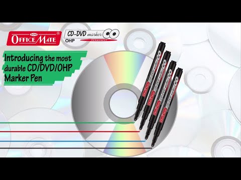 Permanent OHP Markers (4pcs) - Quick Drying, Water Resistant