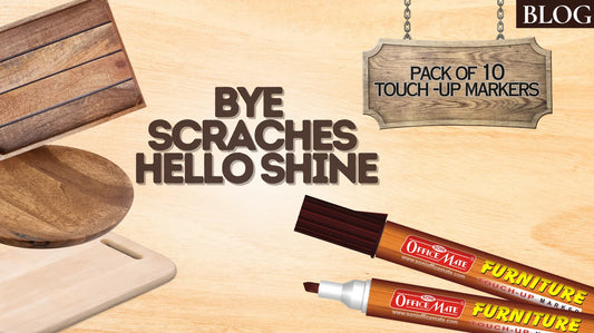 Fix Scratches Fast – Bye Scratches, Hello Shine with Furniture Markers