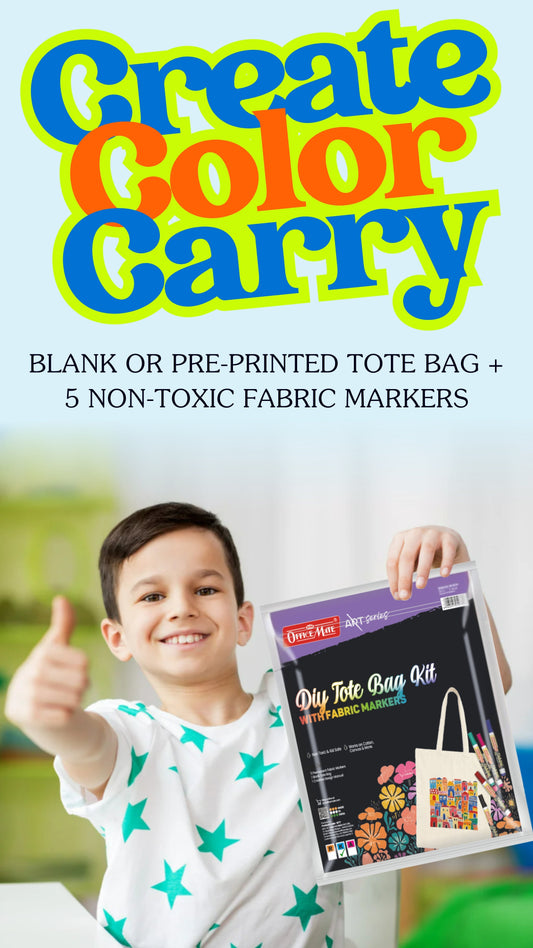 DIY Tote Bag Kit: Create, Colour & Carry