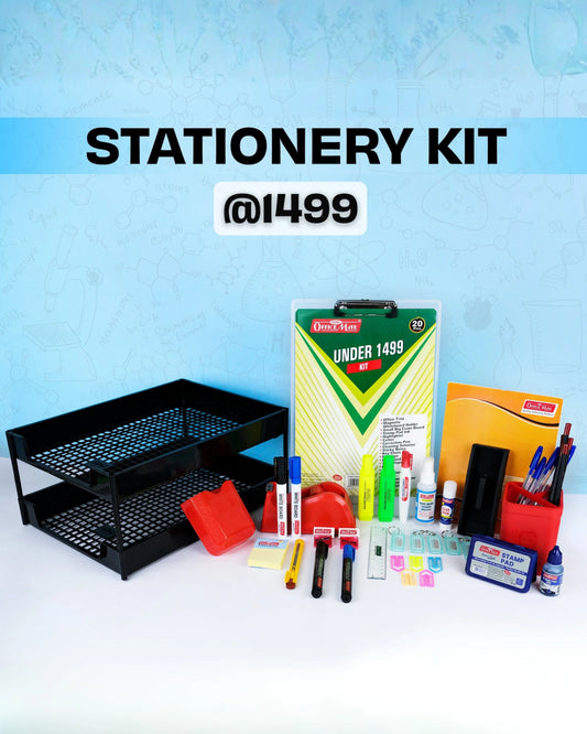 Stationery Kit @1499, Premium All-in-One Office & Study Set with Office Tray, Exam Boards & Desk Essentials