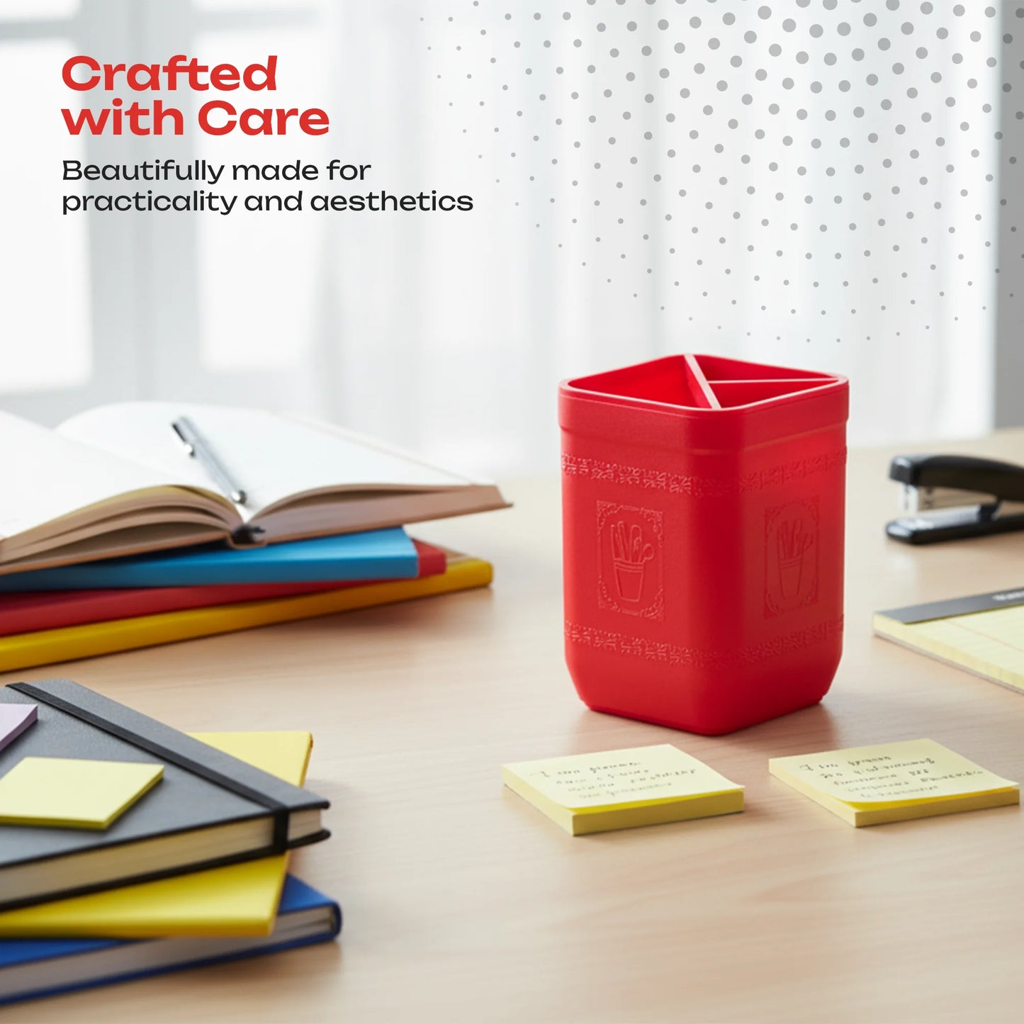 Desk Pen Holder Stand (1pcs), Compact design, Durable