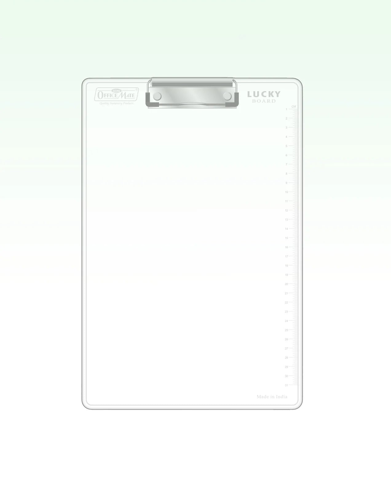 Topper’s Clear Exam Board (1pcs), Ultra Light, Sleek Design