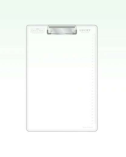 Topper’s Clear Exam Board (1pcs), Ultra Light, Sleek Design