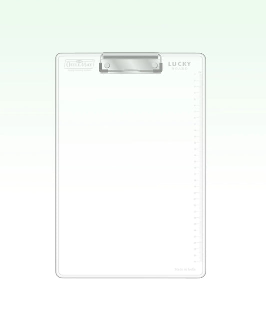 Topper’s Clear Exam Board (1pcs), Ultra Light, Sleek Design