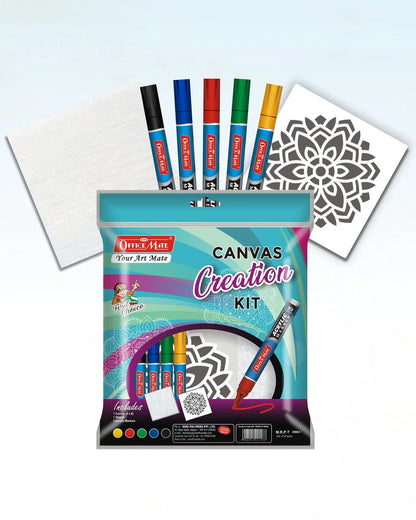 Canvas Creation Kit, Premium Quality, Ideal for Beginners and Professionals