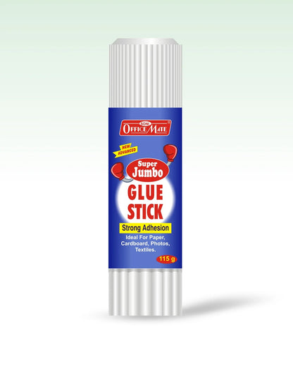 Super Jumbo Glue Stick - 115g (1pcs), Superior Adhesion, Quick-Drying for School, Office, Crafts, and Home Projects