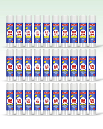 Glue stick – 5gm, (Pack of 30 pcs) Superior Adhesion, Quick-Drying for School, Office, Crafts, and Home Projects