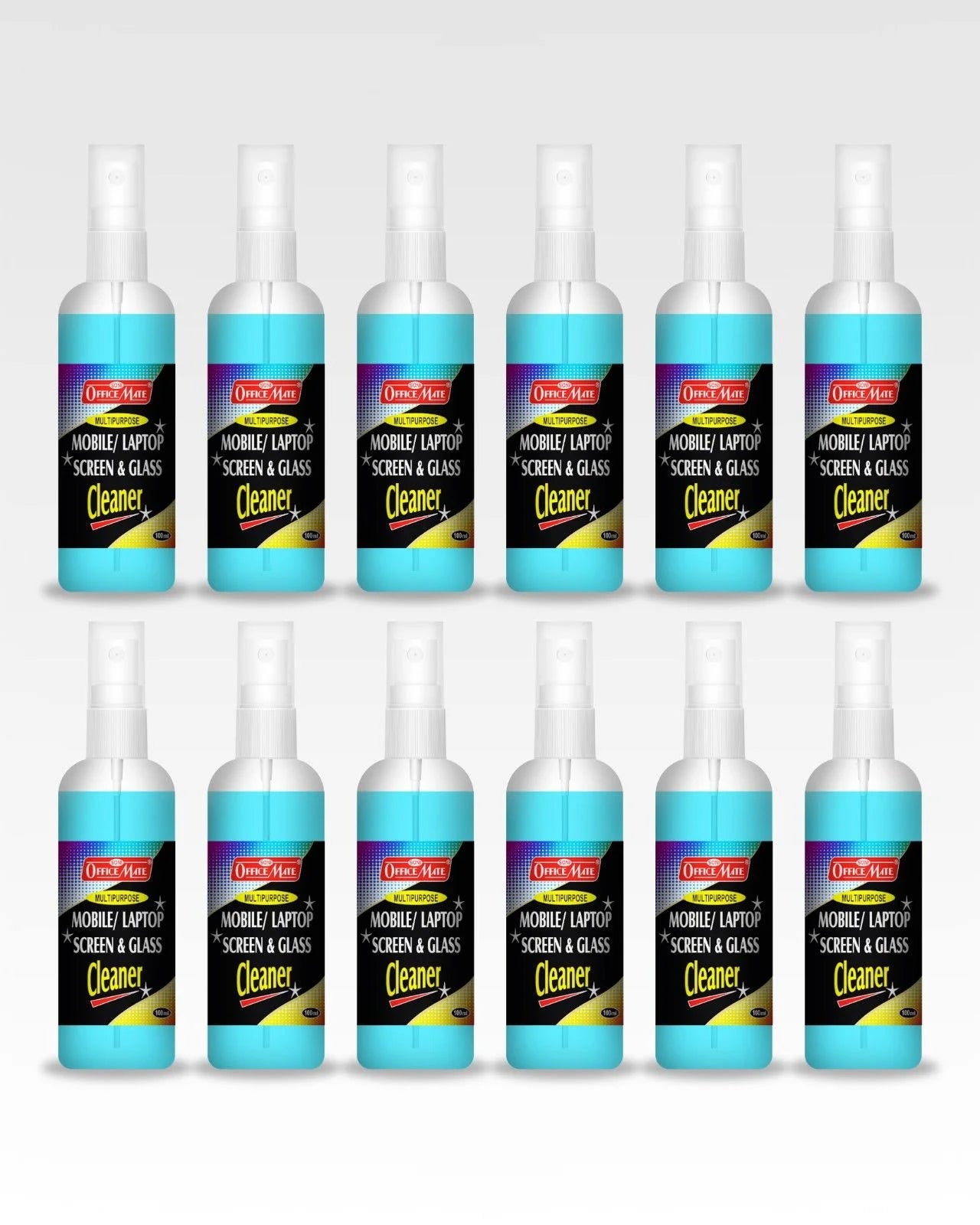 Multipurpose Mobile/Laptop Screen & Glass Cleaner (100ml) (12pcs), Spotless Wipes, Eco-Friendly