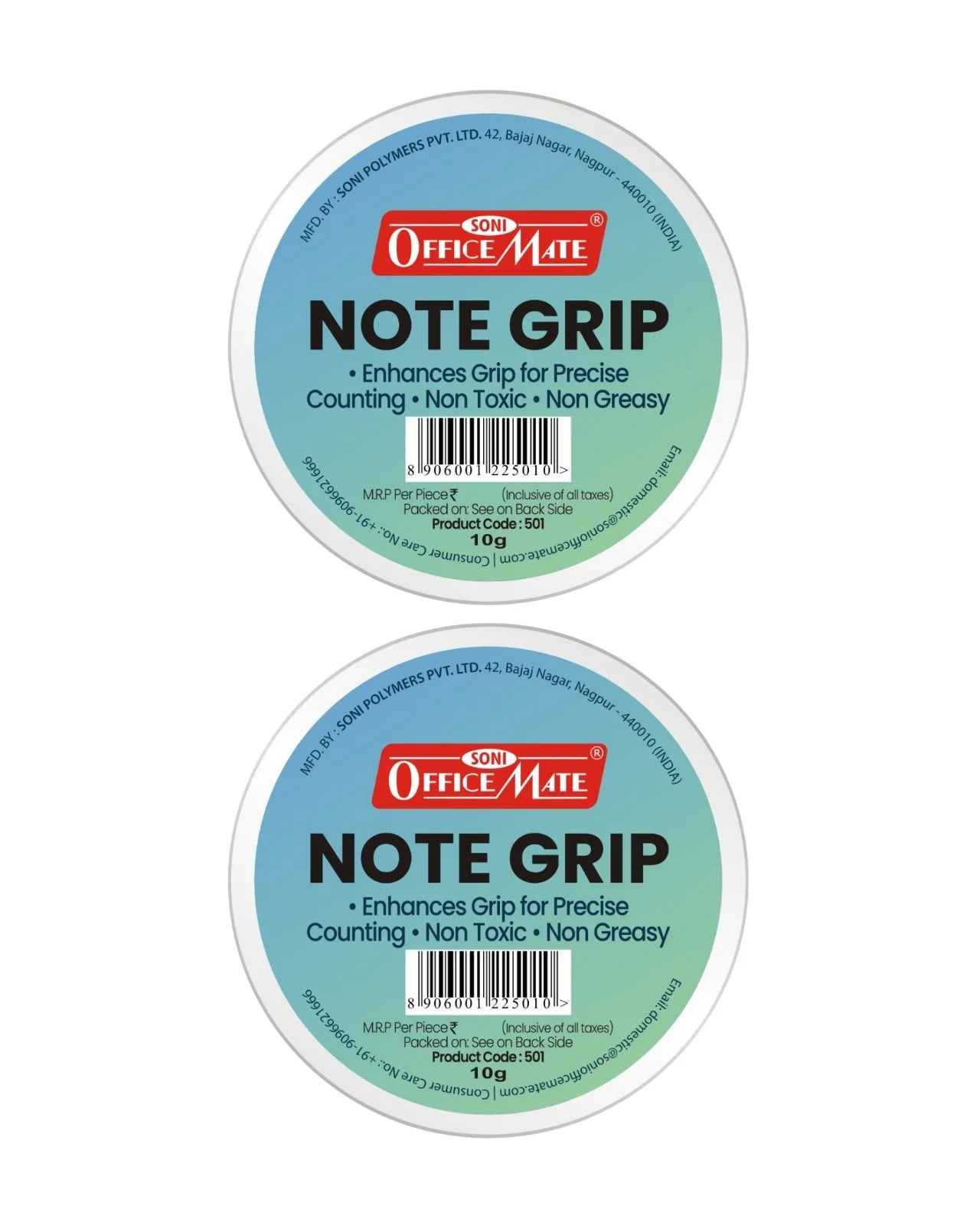 Note Grip (10g) – Pack of 2, Long-Lasting Hold, Non-Toxic, Residue-Free