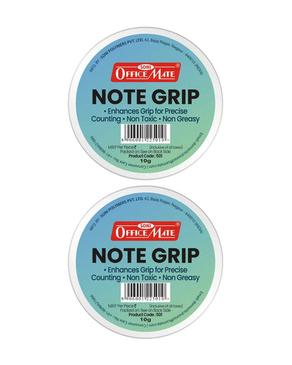 Note Grip (10g) – Pack of 2, Long-Lasting Hold, Non-Toxic, Residue-Free