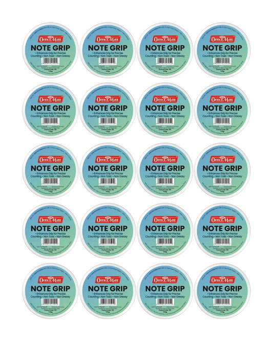 Note Grip (10g) – Pack of 20, Long-Lasting Hold, Non-Toxic, Residue-Free
