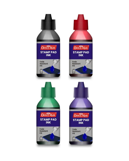 Stamp Pad Refill Ink – 100 ml, Long-Lasting Impressions, Quick-Drying Ink for Any Project