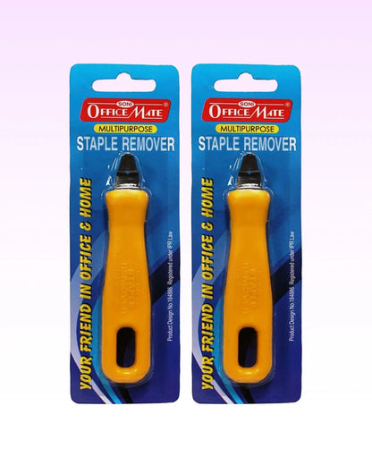 Multipurpose Staple Remover (Pack of 2) – Precision Removal, Sleek Design