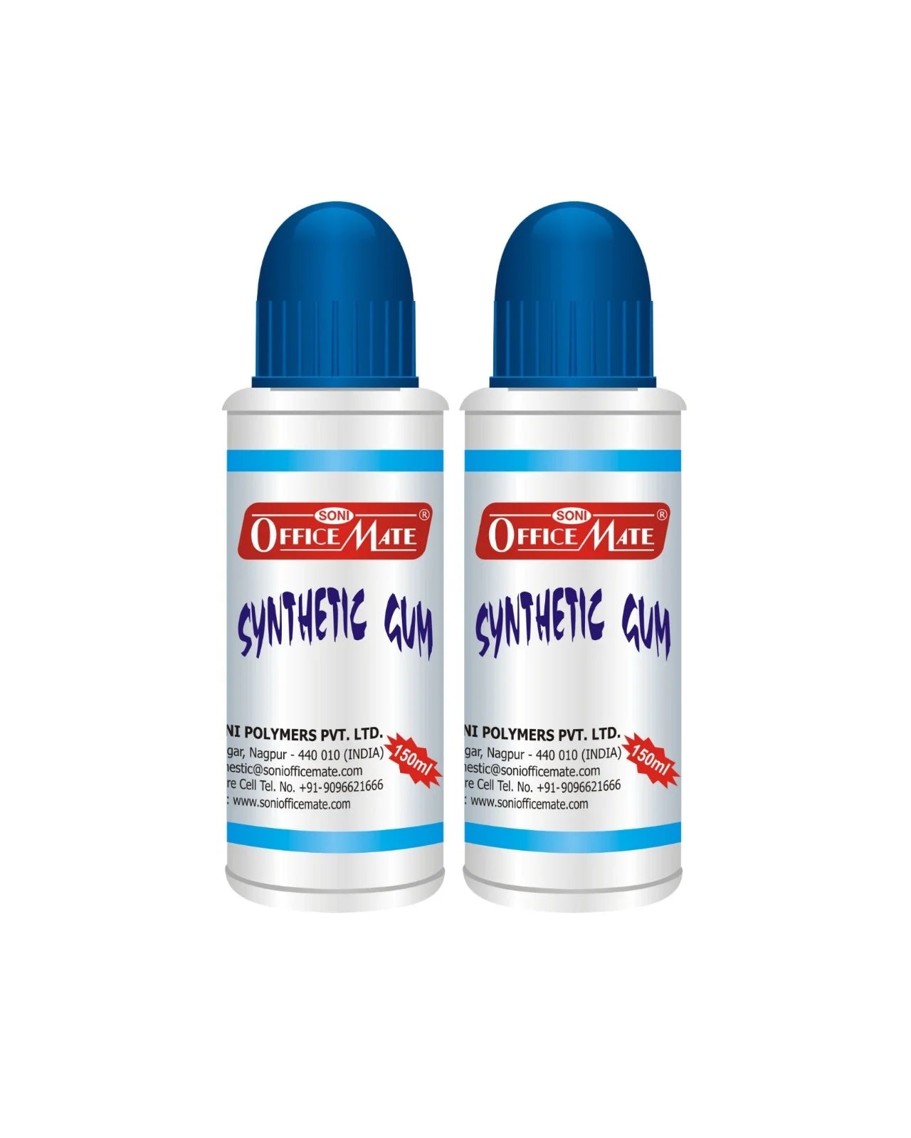 Synthetic Gum (150ml) – Pack of 2, Quick-Drying, Transparent & Multi-Purpose Adhesive