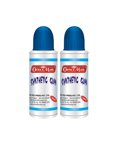 Synthetic Gum (150ml) – Pack of 2, Quick-Drying, Transparent & Multi-Purpose Adhesive
