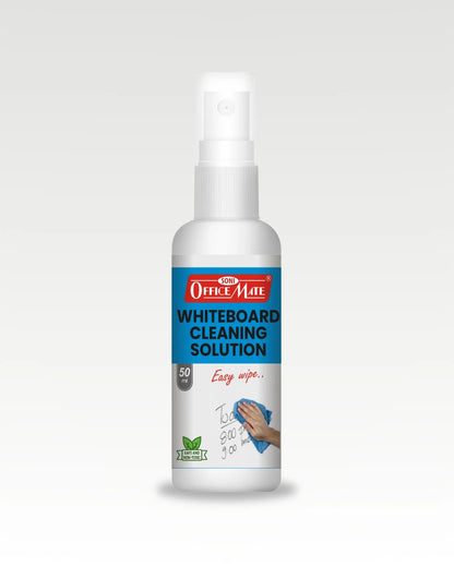 Whiteboard Cleaning Solution (50ml) (1pcs), Spotless Wipes, Eco-Friendly