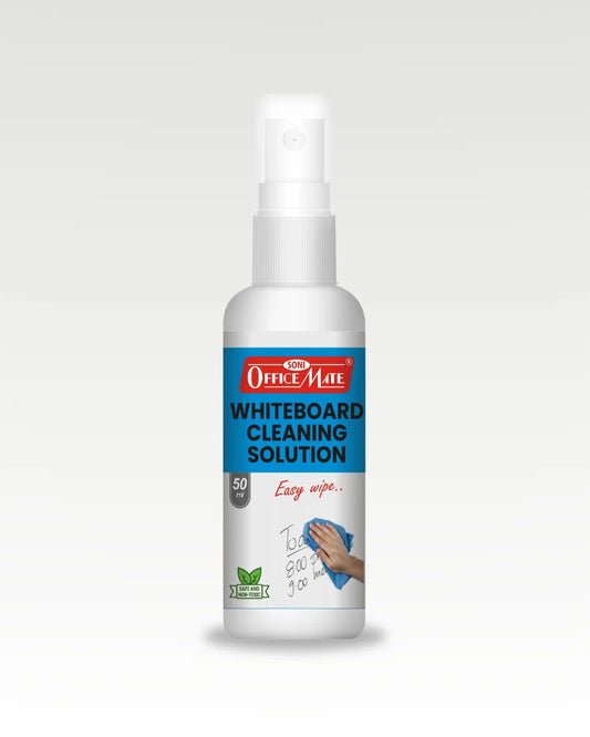 Whiteboard Cleaning Solution (50ml) (1pcs), Spotless Wipes, Eco-Friendly