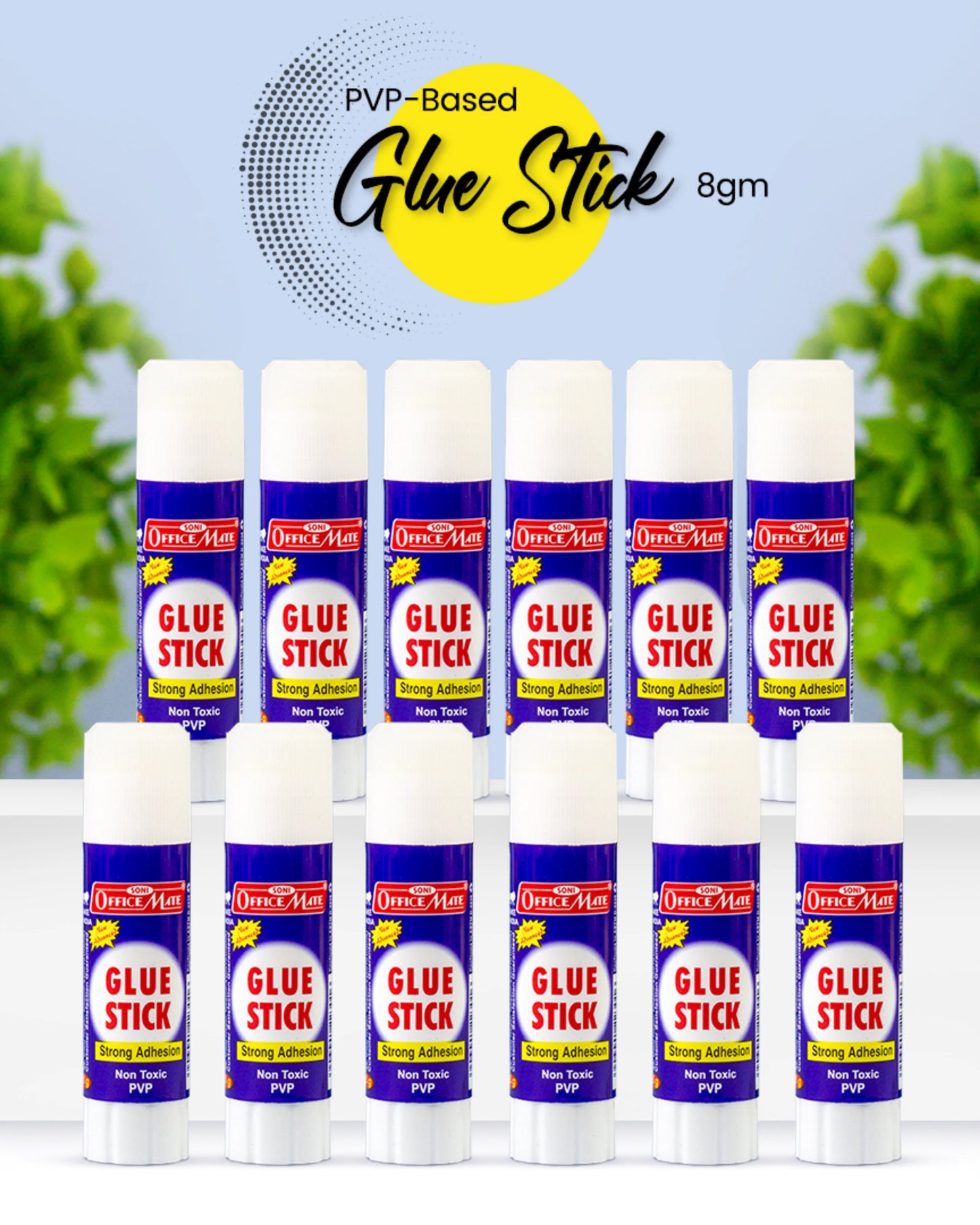 Glue Stick – 8gm, Superior Adhesion, Quick-Drying for School, Office, Crafts, and Home Projects
