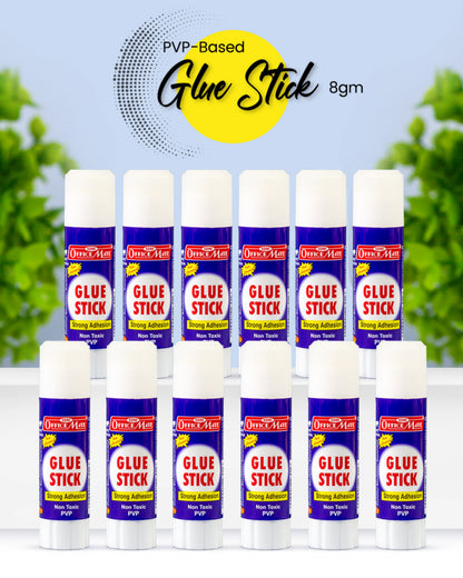Glue Stick – 8gm, Superior Adhesion, Quick-Drying for School, Office, Crafts, and Home Projects