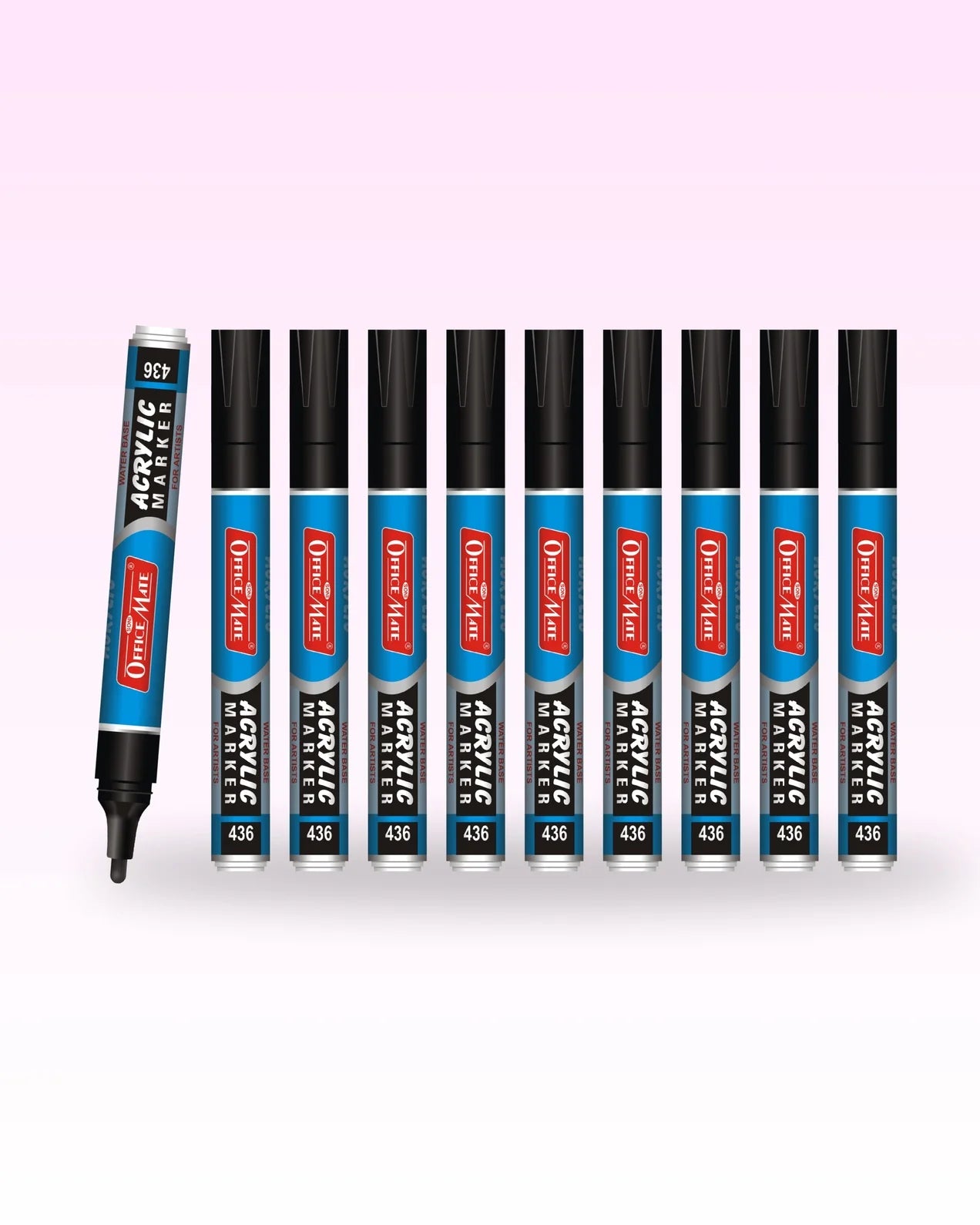 Acrylic Paint Markers (10pcs) Water-Based, Non Toxic, Perfect for Doodling and Sketching