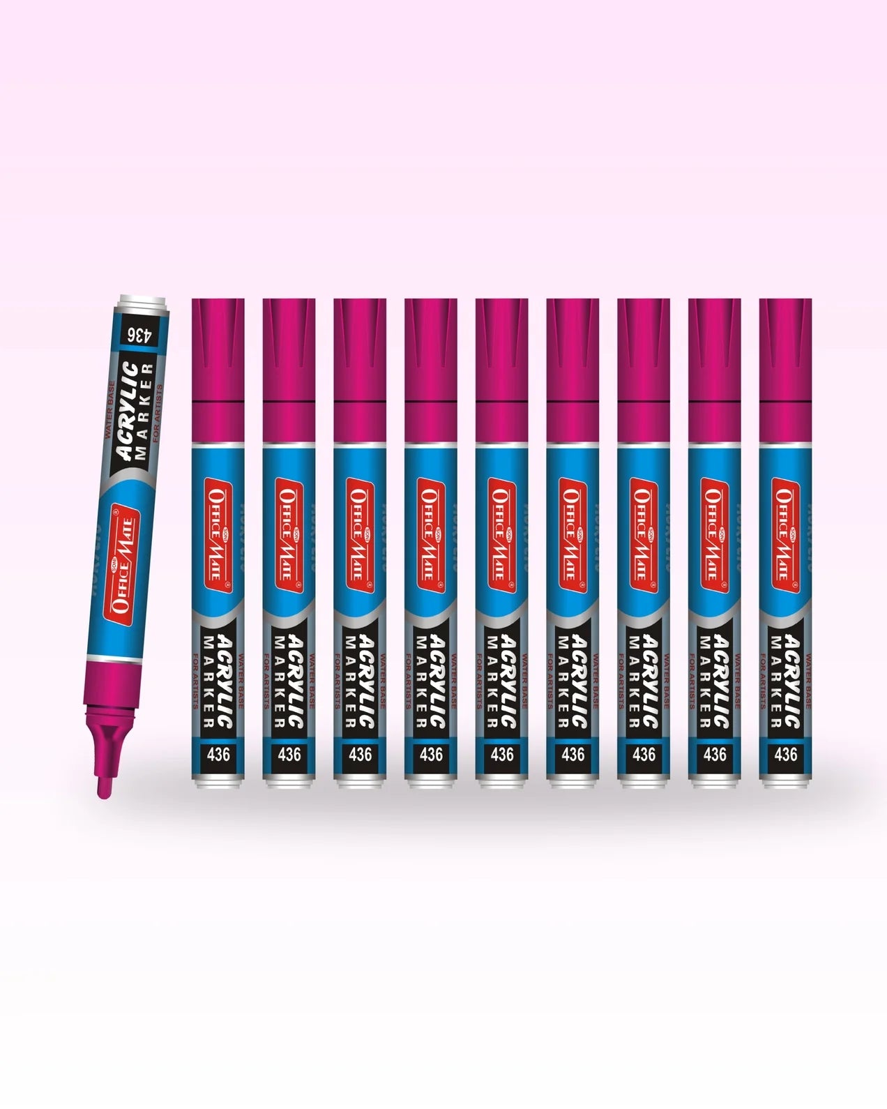 Acrylic Paint Markers (10pcs) Water-Based, Non Toxic, Perfect for Doodling and Sketching