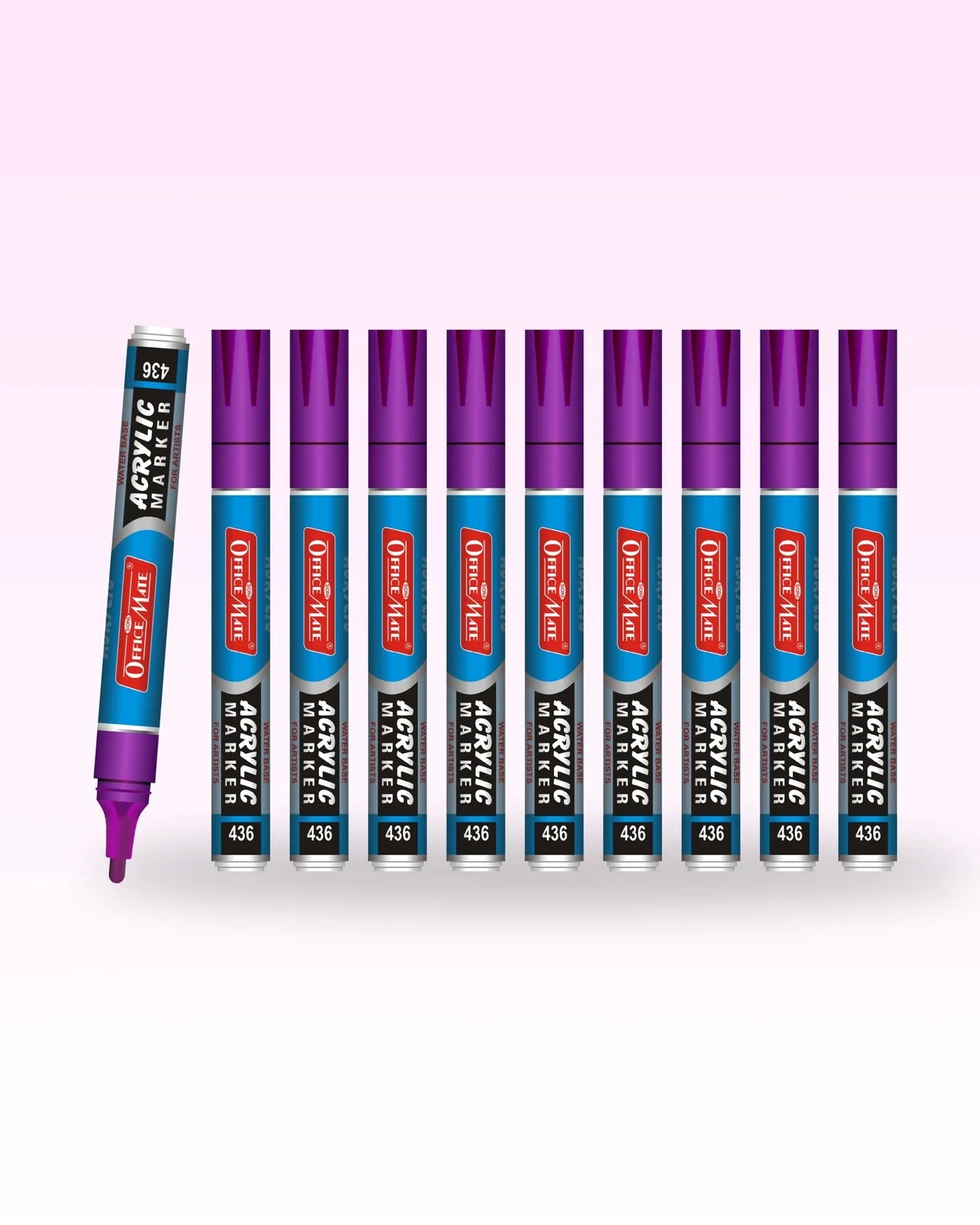 Acrylic Paint Markers (10pcs) Water-Based, Non Toxic, Perfect for Doodling and Sketching