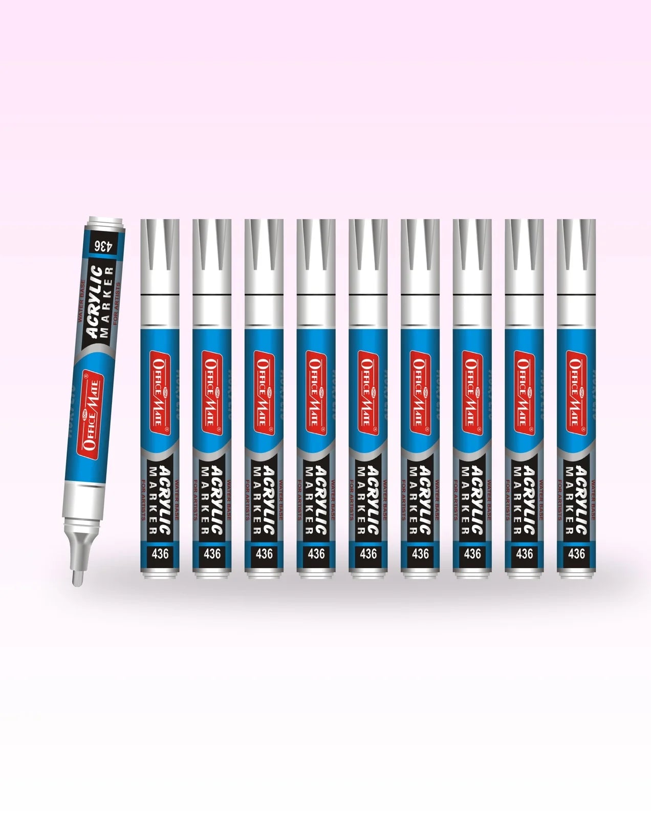 Acrylic Paint Markers (10pcs) Water-Based, Non Toxic, Perfect for Doodling and Sketching