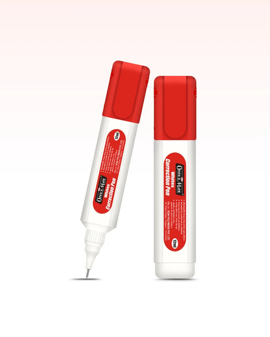 Correction Pen (12ml) – Pack of 2, Instant Drying, Precise Application