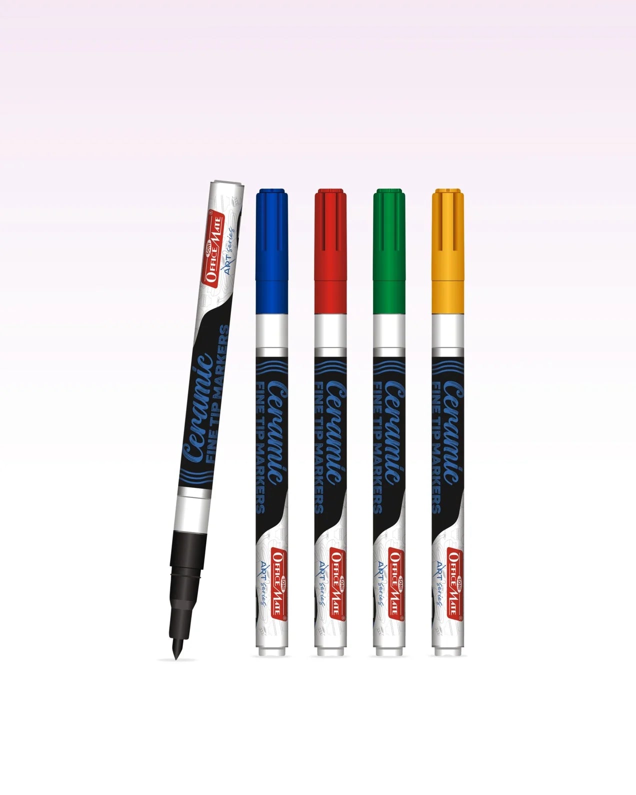 Fine Tip Ceramic Markers – Ideal for Ceramic Art, Smudge proof Ink