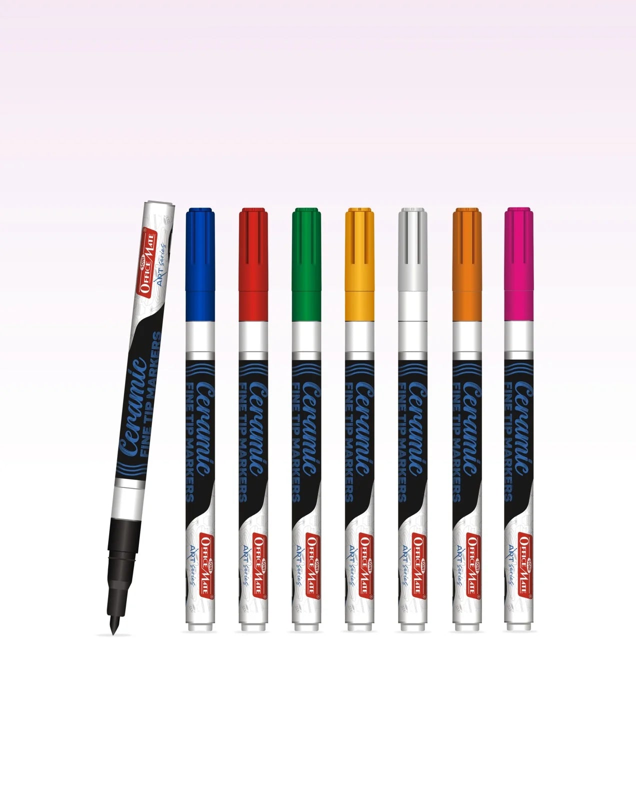 Fine Tip Ceramic Markers – Ideal for Ceramic Art, Smudge proof Ink
