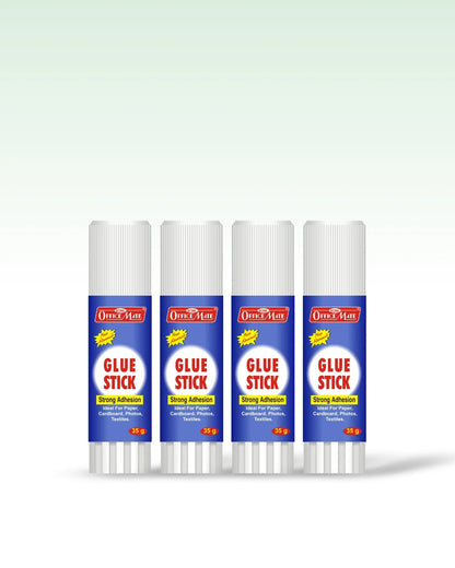 Glue Stick - 35gm, Superior Adhesion, Quick-Drying for School, Office, Crafts, and Home Projects