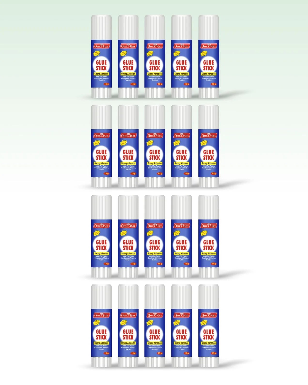 Glue stick - 15gm, Superior Adhesion, Quick-Drying for School, Office, Crafts, and Home Projects