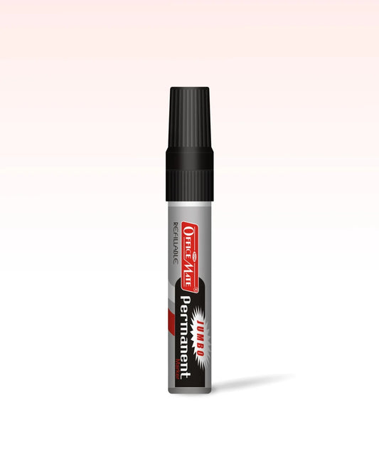 Jumbo Permanent Markers (1 pcs), Extra-Wide Tip, Versatile Use, Quick-Drying, Multi-Surface Marker