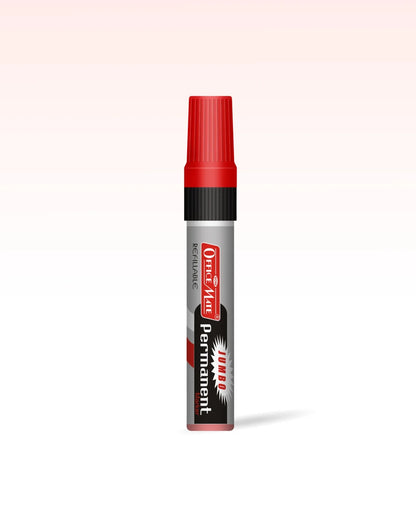 Jumbo Permanent Markers (1 pcs), Extra-Wide Tip, Versatile Use, Quick-Drying, Multi-Surface Marker