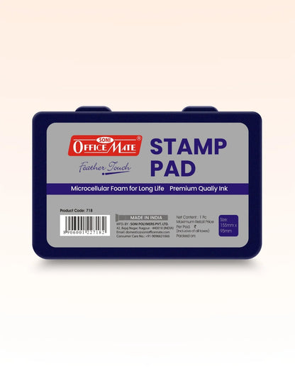 Stamp Pad - Violet, Long-Lasting Impressions, Quick-Drying Ink for Any Project