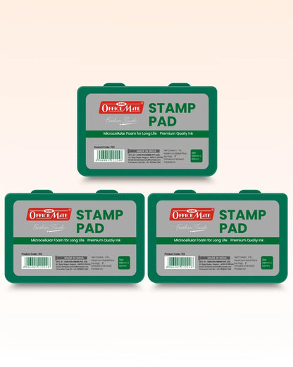 Stamp Pad – Green, Long-Lasting Impressions, Quick-Drying Ink for Any Project