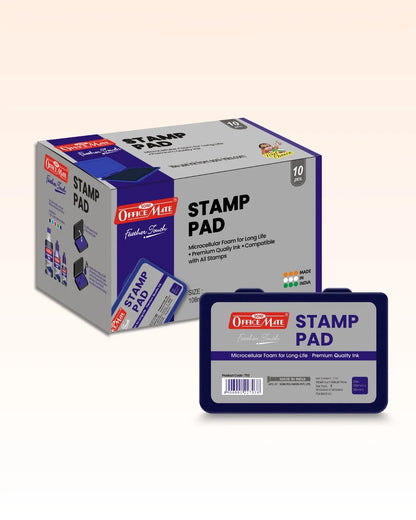 Stamp Pad - Violet, Long-Lasting Impressions, Quick-Drying Ink for Any Project