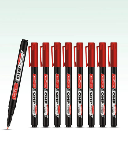 Permanent CD/DVD/OHP Markers (10pcs) – Quick Drying, Water Resistant