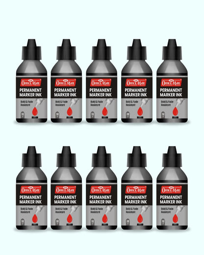 Permanent Marker Refill Ink - 100ml, Quick-Drying, Vibrant Colors