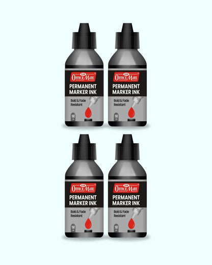 Permanent Marker Refill Ink - 100ml, Quick-Drying, Vibrant Colors