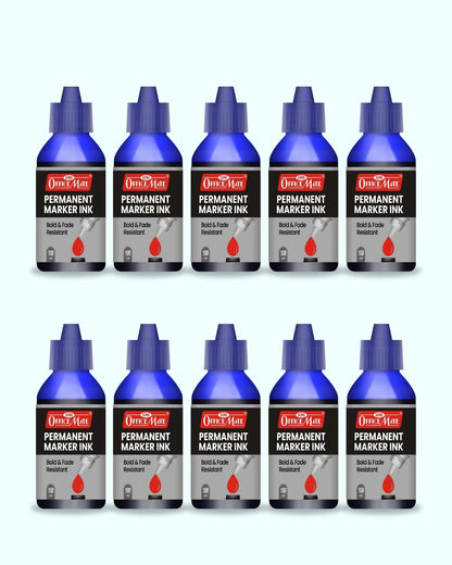 Permanent Marker Refill Ink - 100ml, Quick-Drying, Vibrant Colors