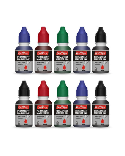 Permanent Marker Refill Ink - 15ml, Quick-Drying, Vibrant Colors