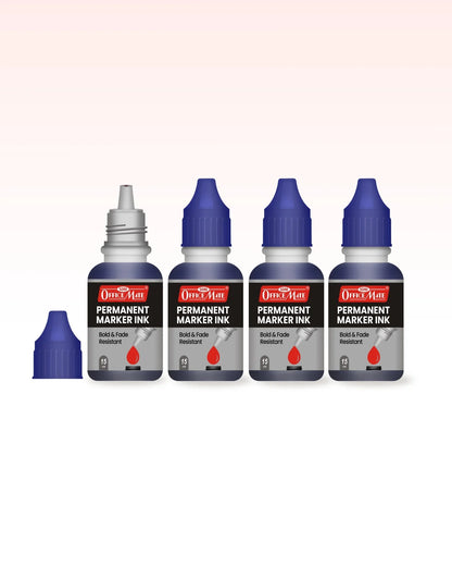 Permanent Marker Refill Ink - 15ml, Quick-Drying, Vibrant Colors