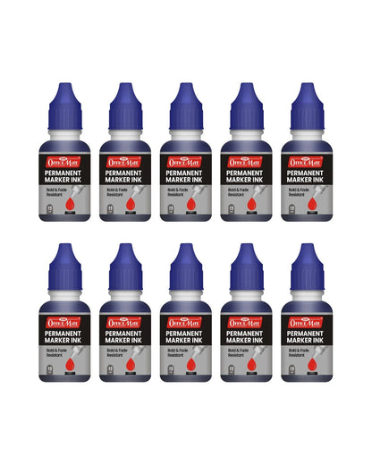 Permanent Marker Refill Ink - 15ml, Quick-Drying, Vibrant Colors